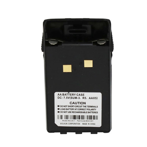 Radio 5 AA Battery Shell Case for Wouxun Walkie Talkie