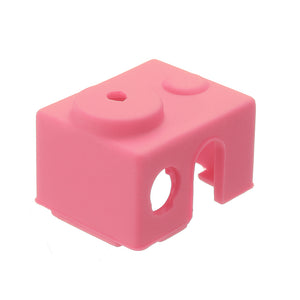 10pcs Pink Universal Hotend Block Insulation Sock Silicone Case For 3D Printer