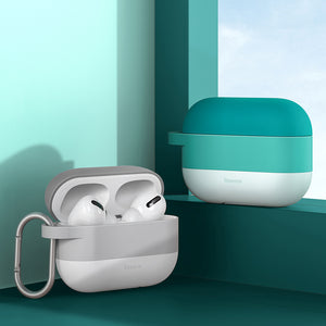 Baseus Gradient Silicone Shockproof Earphone Storage Case with Hook for Apple Airpods 3 Airpods Pro