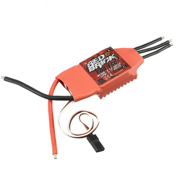 Red Brick 50A ESC Brushless ESC OPTO NO:BEC 50A(OPTO)