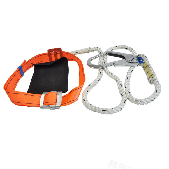 200kg Max Load Aerial Work Rope Climbing Rope Belt Outdoor Mountaineering Belts Security Protection