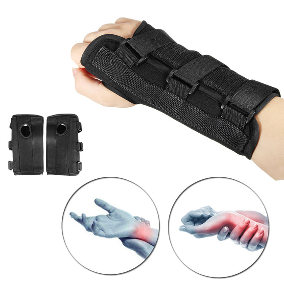 1 Pair Carpal Tunnel Hand Support Sprain Forearm Splint Band Orthotic Brace Band Belt
