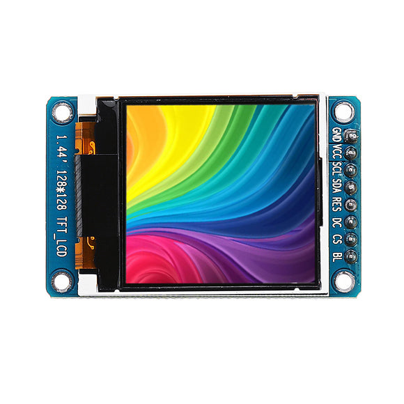 1.44 Inch TFT LCD Color 128*128 Display Screen SPI Serial Port Module ST7735 5V