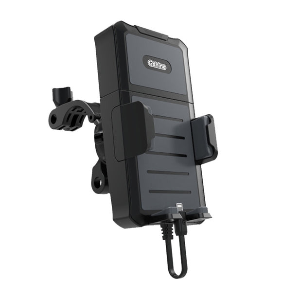 BIKIGHT 3.5-6.5inch  Waterproof Bicycle Phone Bracket 5000mAh Power Rechargeable Smart Bike Holder