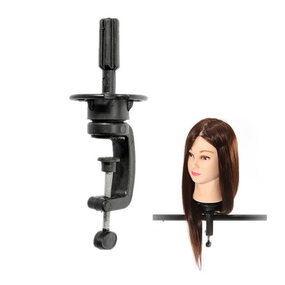 Adjustable Mannequin Holder Hair Salon Hairdressing Practice Training Head Clamp