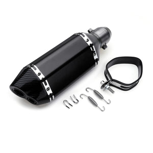 310mm Black Universal Motorcycle Dirt Bike ATV Exhaust Muffler Pipe DB Killer 38-51mm