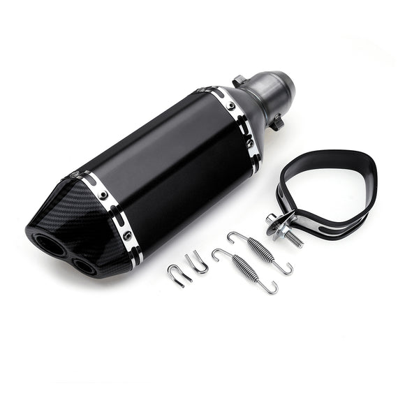 310mm Black Universal Motorcycle Dirt Bike ATV Exhaust Muffler Pipe DB Killer 38-51mm