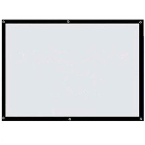 Simple Curtain 100 Inch 16:9/4:3 Projector Screen Portable Projector High Definition Screen