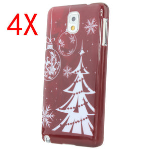 4XChristmas Tree Protective Case For Samsung Note 3