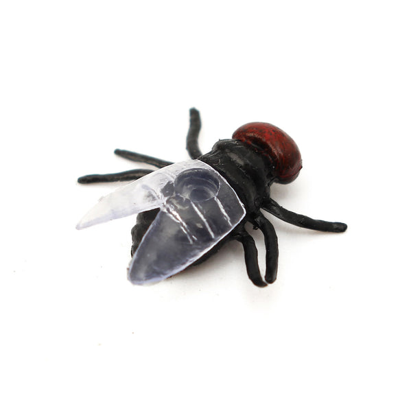10PCS April Fool's Day House Fly Animal Toy Joke Prank Funny Magic Props Gifts