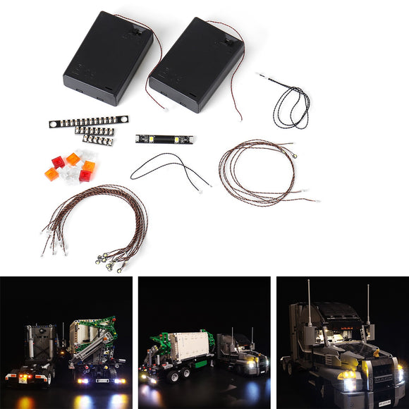 DIY LED Light String Kit For LEGO 42078 Technic Series the Truck Set