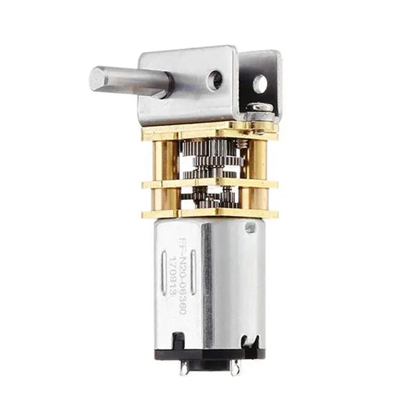 DC12V Gear Motor Encoder Speed Reduction Gearbox 20/60/110/200RPM Reducer Replacement Motor