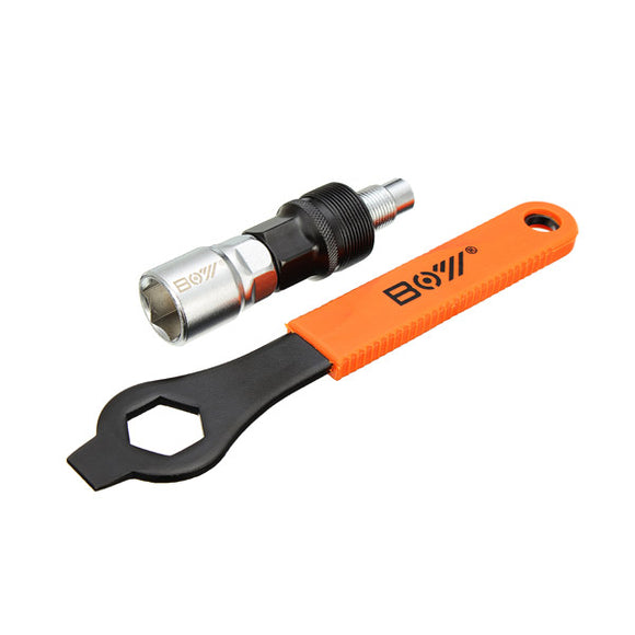 Bike Bicycle Crankset Dismounting Wrench Spanner Bottom Bracket Removal Repair Tool set
