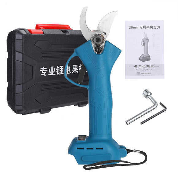 900W Rechargeable Electric Pruner Pruning Shears For Makita 18V-21V Battery