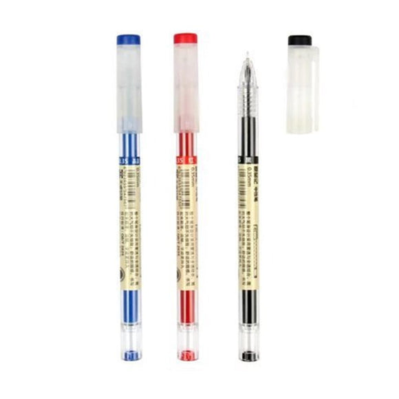 12pcs/set TECHJOB 31880 0.35mm Ballpoint Pen for Office School