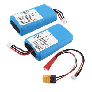 1PCS 18650 7.4V 2000mah/3400mah 2S Battery for Jumper T16 Transmitter
