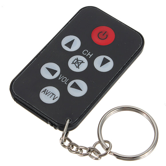 20pcs Universal Infrared IR Mini TV Remote Control Keychain Key Ring
