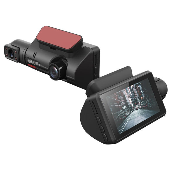 Non Brand FHD 1080P Night Vision Car DVR Camera Dash Cam Dual Record Hidden Video Recorder Dash Camera Parking Monitoring DashCam