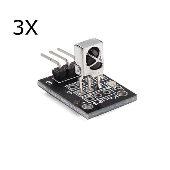 3Pcs KY-022 Infrared IR Sensor Receiver Module For Arduino