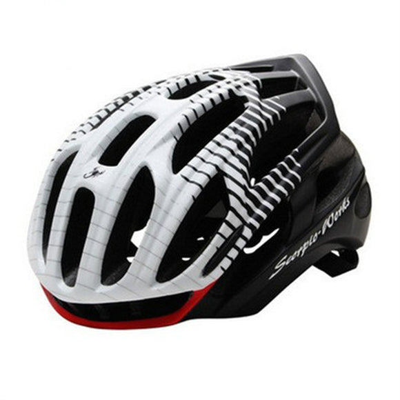 CAIRBULL 56- 62cm Cycling Helmet Took Lightweight Breathable Bike Helmet Safety Warning Lights Helme