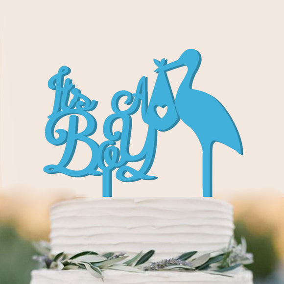 Acrylic Flamingo Cake Wedding Cake Decoration