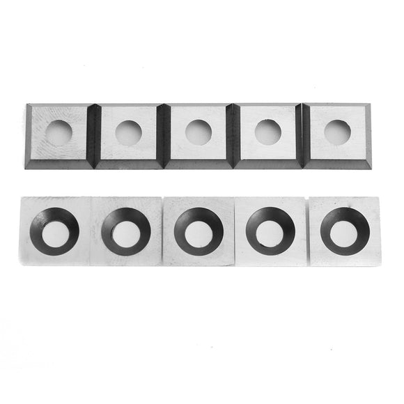 10pcs 11mm Square Carbide Insert Cutter 4-Edge for Woodworking Turning tools