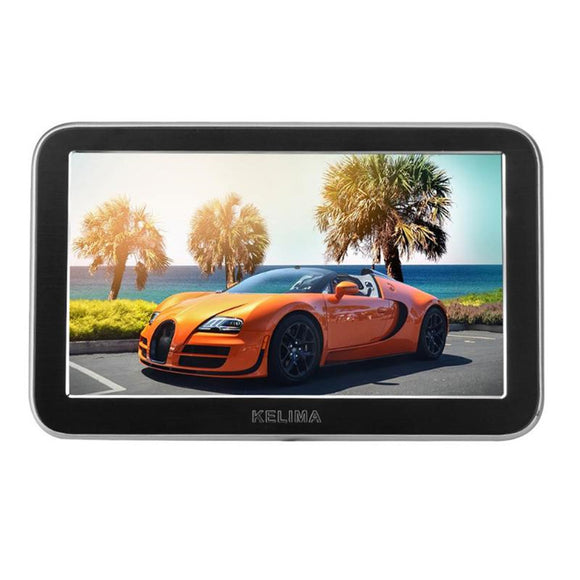 KELIMA 7 Inch Car Monitor AV2 Road Car Monitor Magnet Sucker Car Monitor