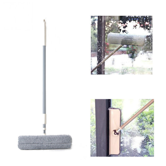 Rotating Wipe Window Cleaning Brush Flexible Car Glass elastic joint scrape window device retractabl