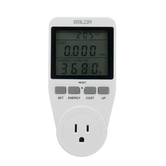 Smart Power Energy Meter Monitor Watt Voltage Volt Electricity Analyzer US