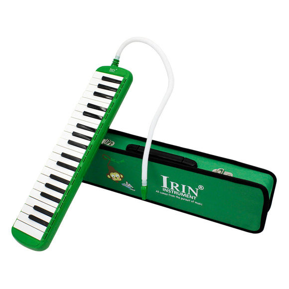 IRIN 37keys Mouthpiece Hose Multicolor Melodica With Hard Box
