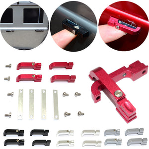4PCS GRC Aluminum Door Handle Holder FOR 1/10 RC TRAXXAS TRX4 T4 D90 D110