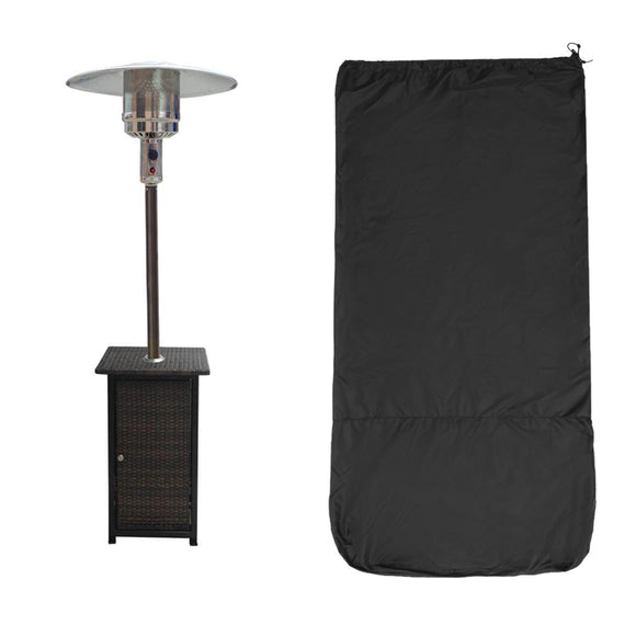 224 X 85CM Heater Cover Protector Heavy Duty Waterproof Outdoor Garden Patio Heater Cover Protector