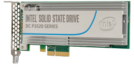 Intel  SSDPEDMX012T701 SSD P3520 series , PCi-e 3.0 (4x) with NVMe