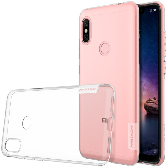 NILLKIN Transparent Shockproof Soft TPU Back Cover Protective Case for Xiaomi Redmi Note 6 Pro