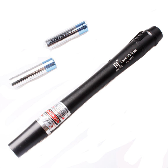 LT-82 650nm Red Laser Pointer Flashlight Shaped 5mw 2*AAA