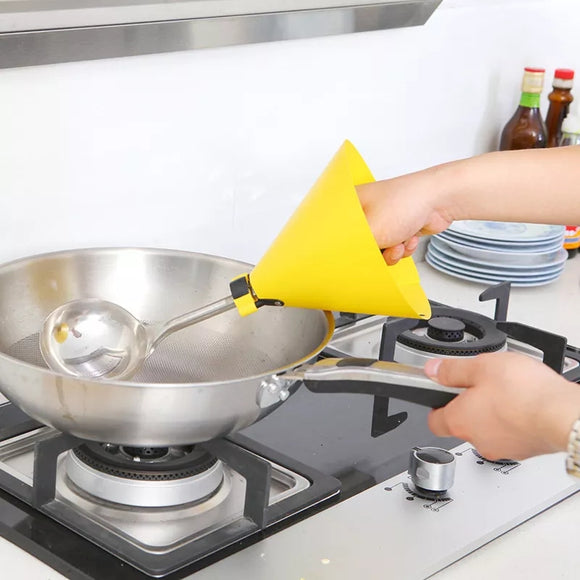 Cooking Helper Kitchen Gadget Anti-Oil Splash Guard Cover Removable Shield