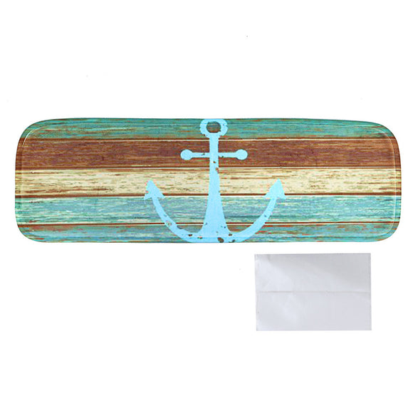 23x68.5cm Simple Retro Style Stair Pad Anti-Slip Kitchen Bathroom Protection Cover Floor Mat