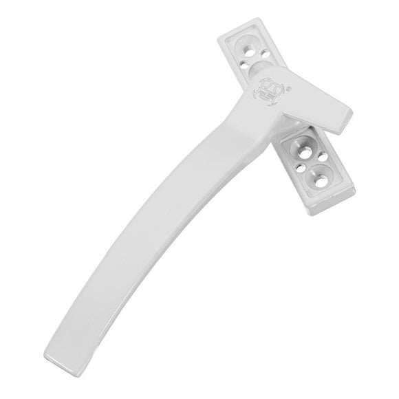 White Window lock Handles Pull For UPVC Timber Composite Door