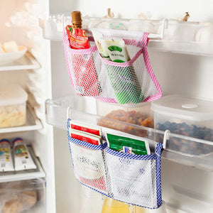 Multi-function Refrigerator Portable Storage Bag Rack