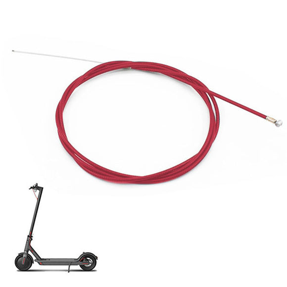 BIKIGHT 200cm Scooter Rear Brake Line Steel Wire Braided Brake Hose Tubing Bike Brake Cable For