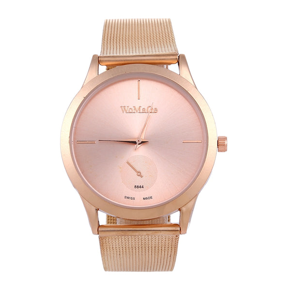 AL0988  Casual Style Ladies Watch Stainless Steel Strap Quartz Wristwatch