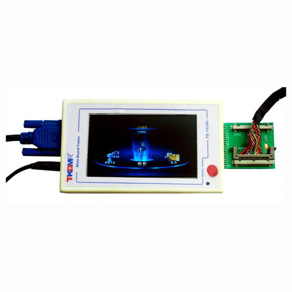 TV160 Full HD LVDS Turn VGA (LED/LCD)TV Mainboard Tester Tools Converter With Five Adapter Plate