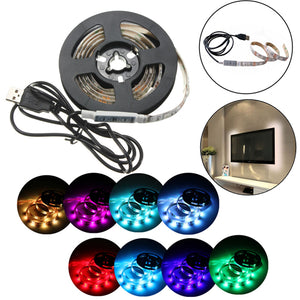 50cm/100cm/150cm/200cm LED 5050 Waterproof IP65 RGB USB LED Strip Light DC 5V