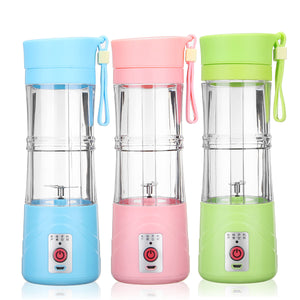 380ml Mini USB Rechargeable Electric Fruit Juice Smoothie Mixer Maker Blender Juicer Bottle Shaker