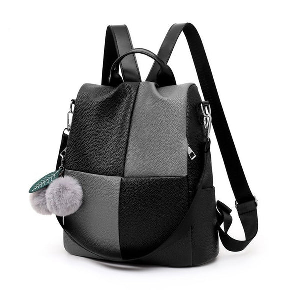 Women Anti Theft Leather School Backpack Rucksack Handbag Travel Shoulder Bag