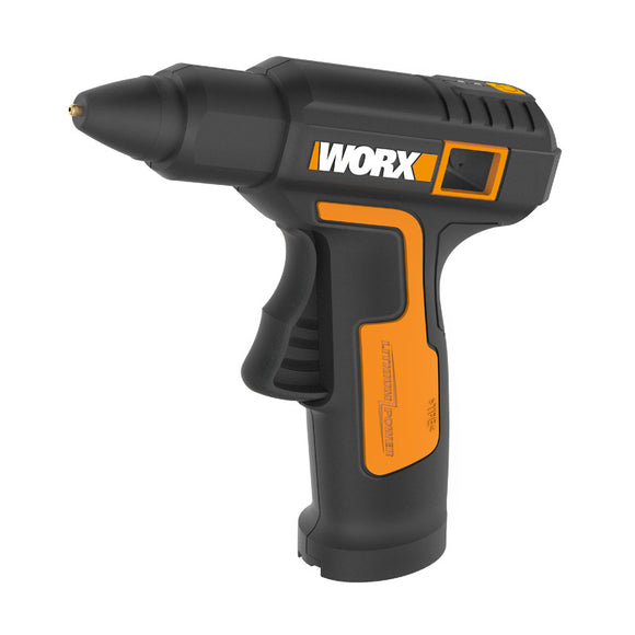 Worx WX890 4V Electric Hot Glue Guns Rechargeable Wireless Repair Tool Heat Mini Guns W/ 5 Pcs 7mm Glue Stick Household Tool