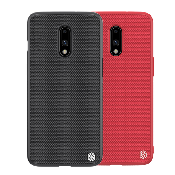NILLKIN Shockproof Anti-scratch Slight Nylon & Synthetic Fiber Textured Protective Case for OnePlus 7