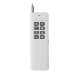 3000M 8-key Wireless Remote Control Ultra Long Range Transmitter