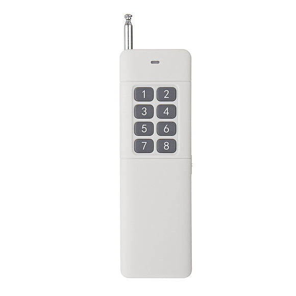 3000M 8-key Wireless Remote Control Ultra Long Range Transmitter