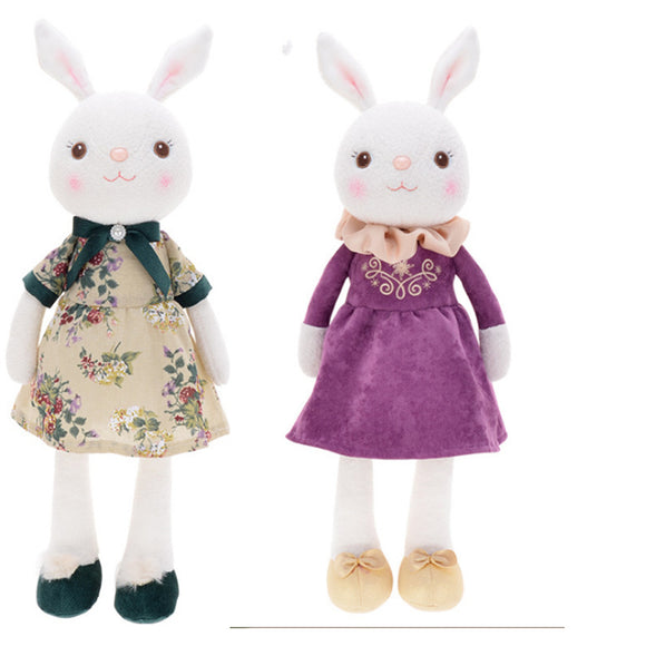 Metoo 43CM Tiramisu Rabbit Doll Stuffed Plush Kid Toy Stuffed Animal Lamy Rabbit